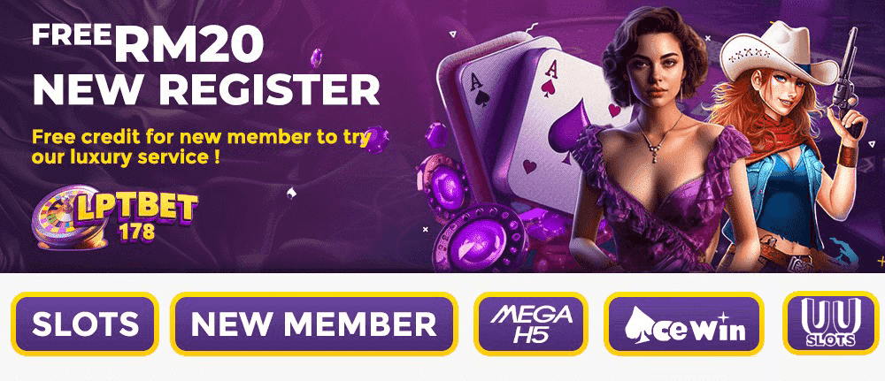 Free RM20 new register bonus for new members